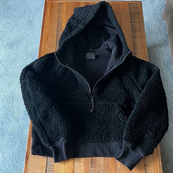 Lululemon Scuba Half Zip Black Fleece XS/S - Picture 3 of 6